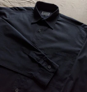 ROCKPORT VINTAGE LARGE NAVY BLUE MENS SHIRT - Picture 1 of 11