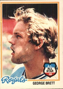 1978 O-Pee-Chee Baseball Card #215 George Brett - EX-MT