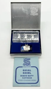 Original Stanton 680 EL Cartridge w/ D6800ELII, 3x D6800EL Styli & Box (Tested!) - Picture 1 of 14