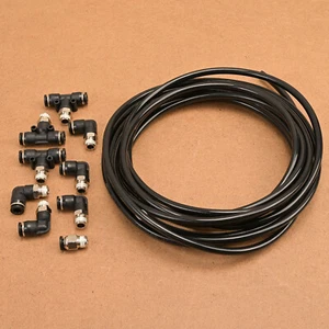 NEW PUSH LOCK Vacuum Line Fitting Kit For Integra EVO W/ Twin Wastegate Turbo - Picture 1 of 5