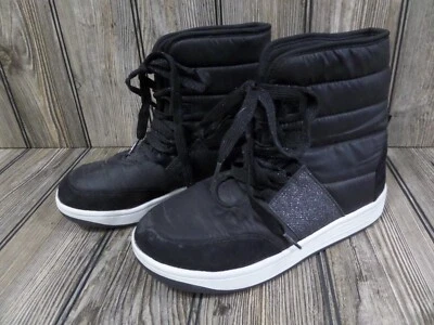 Botas de Justicia Negras 4 Niñas Jóvenes Foto 1 de 4