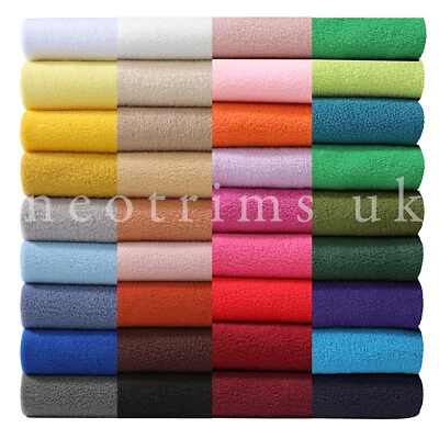Polar Fleece Anti Pill Fabric Cuddly Soft Pile Washable Craft Material,320gsm - Image 1 of 4