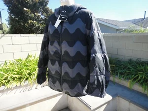 Uniqlo x Marimekko ULTRA LIGHT DOWN COCOON PUFFER Parka Short Coat Grey or Blue - Picture 1 of 34
