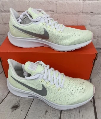 Nike Air Zoom Pegasus 35 GS Jóvenes Zapatos para Correr Blanco Metálico Plateado EE. UU. Talla 6Y Foto 1 de 4