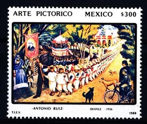 MEXICO - 1988 - Pittura messicana - Imagen 1 de 1