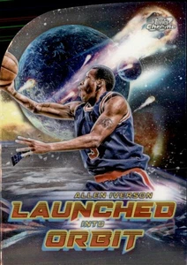 2023-24 Topps Cosmic Chrome - Lanzado en órbita Allen Iverson #LIO-20 - Imagen 1 de 2