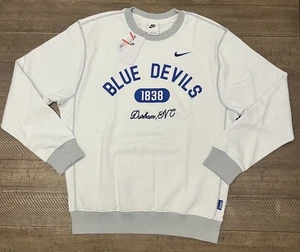 Neu mit Etikett - Nike Sweatshirt mit Rundhalsausschnitt Duke Blue Devils Größe Herren Small FN8049-121 - Bild 1 von 11