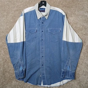 De colección Wrangler Corte Vaquero Ajuste Regular Colas X Largas Puntada Única Larga 16.5 35 - Imagen 1 de 5