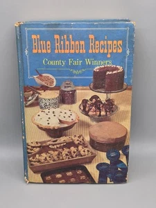 Blue Ribbon Recipes County Fair Winners Vintage 1968 Cookbook Hardcover  - Picture 1 of 7