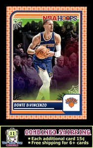 2023-24 Hoops Haunted Hoops Orange #145 Donte DiVincenzo New York Knicks - Picture 1 of 2