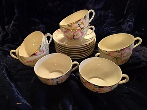 8 juegos de tazas y platillos Noritake AZALEA *MARCA VERDE* - Imagen 1 de 6