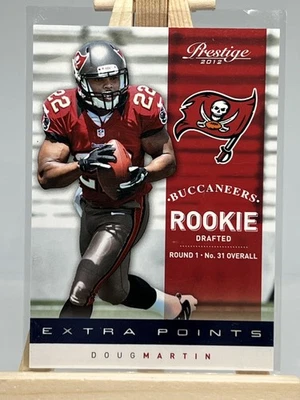 2012 Playoff Prestige - Rookie Doug Martin #245 Extra Points Blue /999 (RC) - Image 1 of 3