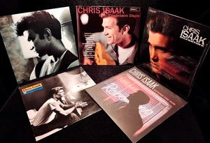 💥U-PICK💥 HARPER'S "CHRIS ISAAK" VINYL LP COLLECTION (1ST RL'S / NM TO MINT) - Picture 1 of 57