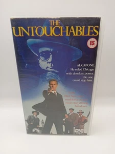 The Untouchables VHS Tape Rated 15 Video Cassette Tape Very Good Condition - Imagen 1 de 3