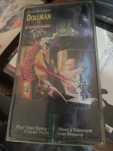 Dollman vs. Demonic Toys 1993 VHS Horror Movie - Imagen 1 de 7