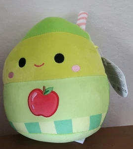 Original Squishmallows 7.5" Jean The Apple Juice Box - Picture 1 of 1