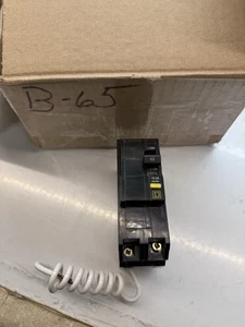 Interruttore Quadrato D QO260GFI 2 Poli 60 Amp 120 240V AC QO Spina GFCI GFI - Foto 1 di 2