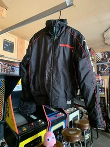 Vintage Maxim Wear Yamaha Snowmobile Ski Jacket Black Pants Size MT Damage - Picture 1 of 14
