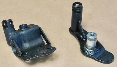 Harley Original Support De Repose-Pieds Pilote Noir Kit EVO Big Twin - Photo 1/3