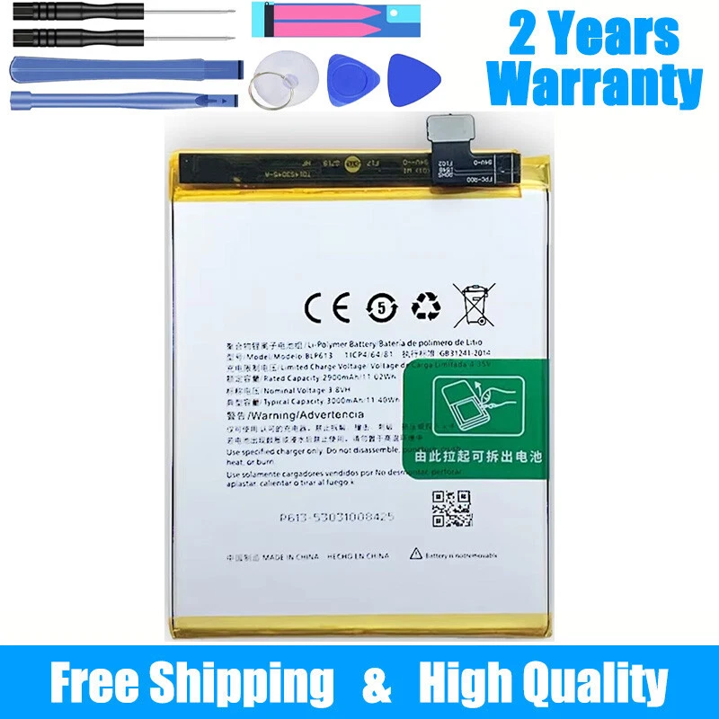 For One Plus OnePlus 3 Battery 3000mAh BLP613 A3003 A3000 SM-A3000 - Image 1 of 4
