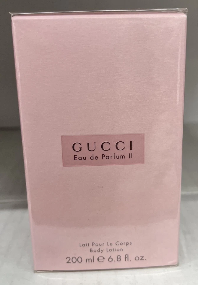 Loción corporal Gucci Eau de Parfum II 6,8 fl oz 200 ml NUEVA CAJA SELLADA RARA Foto 1 de 2