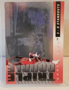 93-94 Upper Deck Michael Jordan SP Triple Double #TD2 3D Standout Hologram Bulls - Picture 1 of 2
