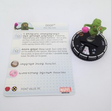 Heroclix 2014 Convention Exclusive Doop #M-015 Limited Edition figure w/card!