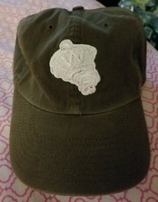 Worcester Tornadoes defunct baseball team Brown floppy style HAT with Pink logo 
