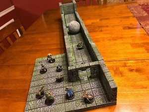 Dungeon Boulder Trap 28 mm Terrain Wargaming Dungeons & Drachen Pathfinder d&d - Bild 1 von 10