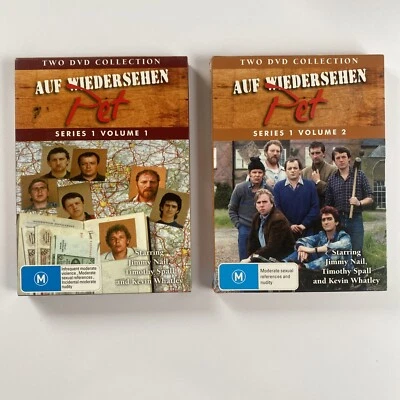 Adiós Pet Series 1 Volumen 1 + 2 (1988) DVD, programa de televisión, región 4, comedia Foto 1 de 4