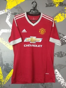 Manchester United Home football shirt 2015 - 2016 Jersey Adidas Mens Size M ig93 - Picture 1 of 10