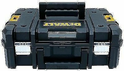 DEWALT TSTAK II DWST1-70703 Werkzeugbox mit Schaumstoffeinsatz - Schwarz