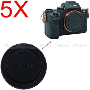 5x fein gefertigte Gehäuseabdeckung Kappe für Sony NEX-5 NEX-5N E-Mount Micro-Spiegelreflexkamera - Bild 1 von 5