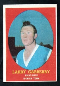 A&BC bubble gum Football Bazooka 1962 IPSWICH TOWN Larry Carberry # 22 - Picture 1 of 2
