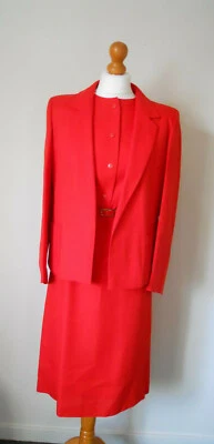 DORENE - Irish Linen Dress & Jacket Set - Size 10 - Wedding / Formal - Image 1 of 4