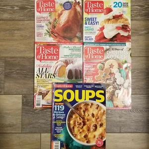 Taste of Home Magazine Mixed Issue Lot (5) - Imagen 1 de 1