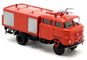 Busch Espewe 95128 - IFA W50 GMK LKW Feuerwehr rot neutral TLF LF DDR 1:87 H0 - Bild 1 von 3