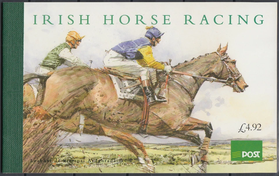 Ирландия престиж буклет ирландские скачки 1996 MNH-28 евро - Изображение 1 из 1
