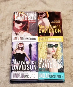 Lot of MaryJanice Davidson UNDEAD Hardcover 4 books First Editions - Picture 1 of 3