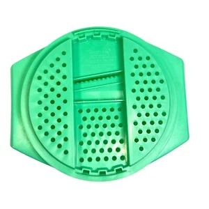 Vintage Tupperware Jadegrün Reibe Hobel Schüssel Set 70er Jahre - Mid Century Küche - Bild 1 von 7