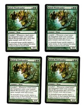 4x Baloth Woodcrasher EX Zendikar Commander Mtg Magic EDH 4x x4