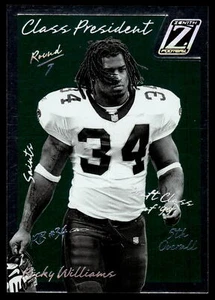 2023 Panini Zenith #CP-1999 Ricky Williams Class President New Orleans Saints - Picture 1 of 2