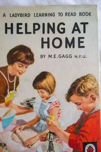 Vintage/Rare Ladybird book Helping at Home Matt 2/6 VGC - Picture 1 of 12