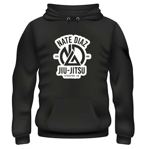 NATE DIAZ JIU-JITSU SUDADERA CON CAPUCHA UFC MMA - Imagen 1 de 5