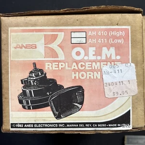 Vintage 1982 ANES a the Low Tone Replacement Horn Domestic & Imports Cars AH411 - Bild 1 von 9