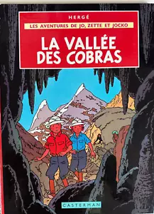 Hergé Les Aventures de Jo, Zette & Jocko. La Vallée des Cobras 1st Casterman - Bild 1 von 14