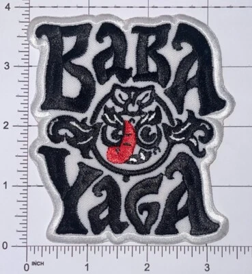 Baba Yaga Patch Iron-On/Sew-On New B902 - Image 1 of 2