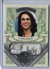 AWESOME 2020 DECISION ~ LAUREN BOEBERT ~ SHREDDED CASH MONEY CARD #MO70 COLORADO