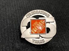 The Home Depot Celebrating 25 Years Lapel / Hat Pin ~ J