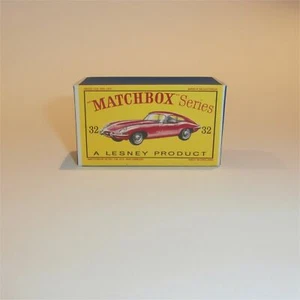 Matchbox Lesney 32b Jaguar XKE E-Type leer D Style Repro Box - Bild 1 von 4